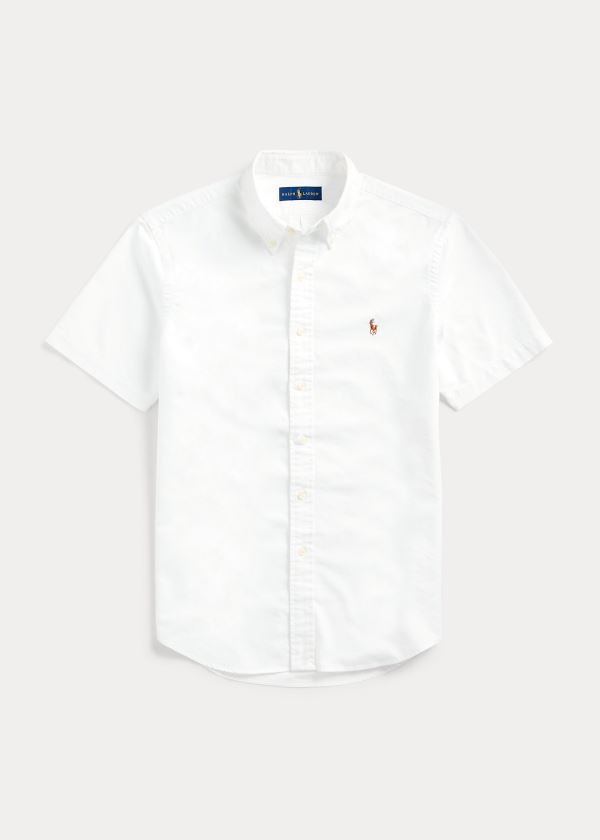 Men's Polo Ralph Lauren All Fits Short-Sleeve Oxford Shirt | 285937OBI